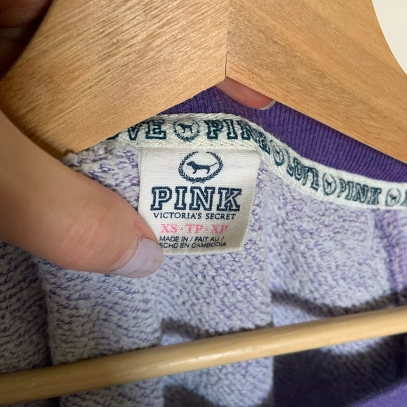 Victoria’s Secret Pink 3/4 sleeve crew neck - Picture 4 of 4